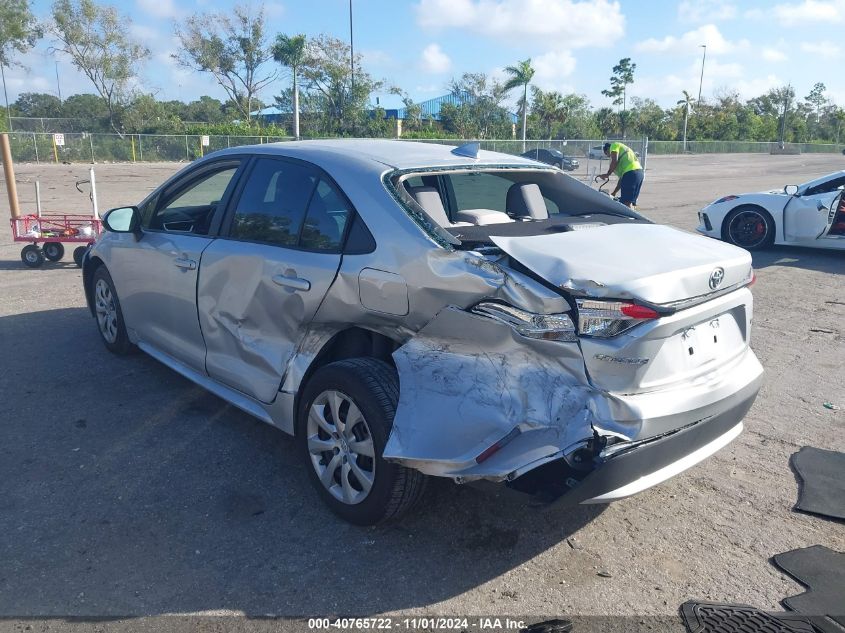 2022 Toyota Corolla Le VIN: 5YFEPMAE1NP298414 Lot: 40765722