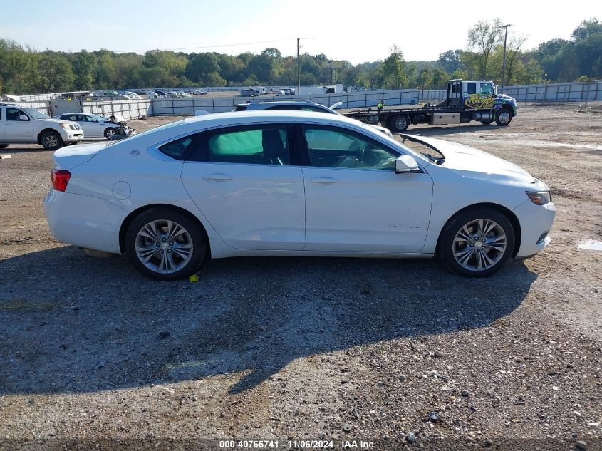 2014 Chevrolet Impala 2Lt VIN: 2G1125S32E9304620 Lot: 40765741