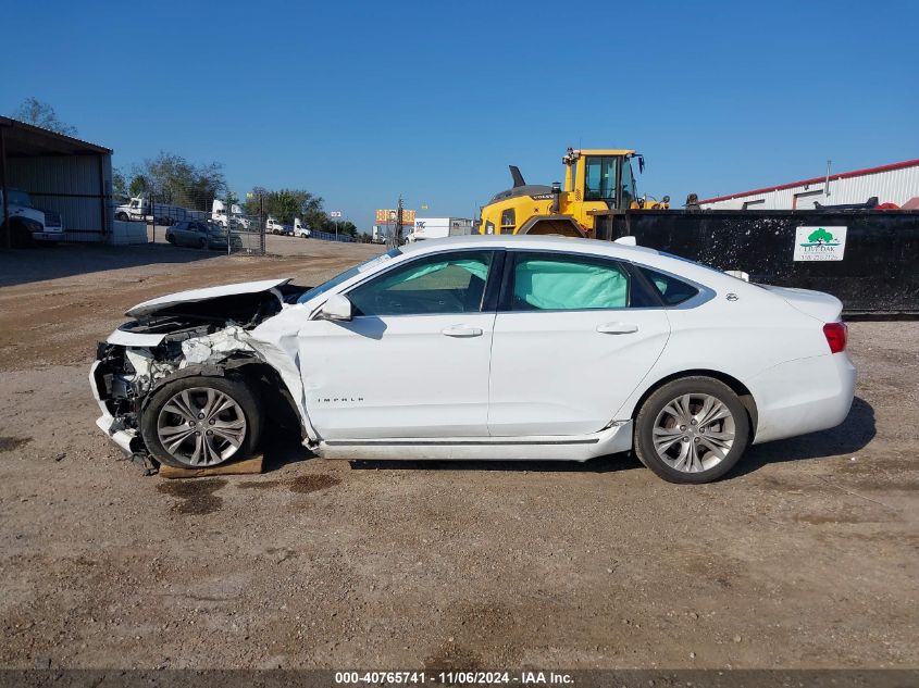 2014 Chevrolet Impala 2Lt VIN: 2G1125S32E9304620 Lot: 40765741