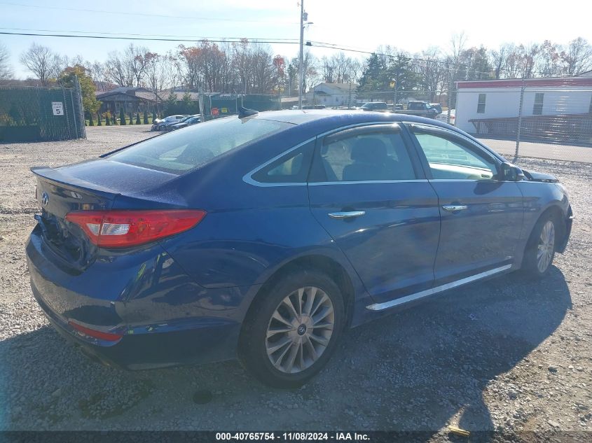 2015 Hyundai Sonata Limited VIN: 5NPE34AF0FH103390 Lot: 40765754