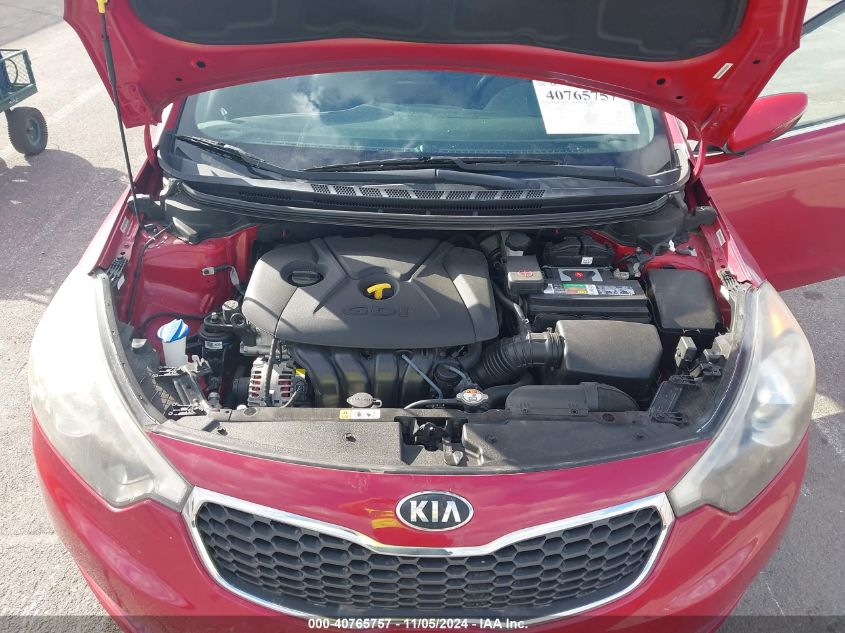 2015 Kia Forte Ex VIN: KNAFX4A86F5290142 Lot: 40765757