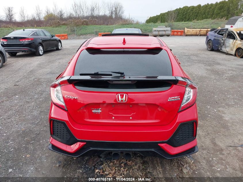 2019 Honda Civic Sport Touring VIN: SHHFK7H96KU403726 Lot: 40765761