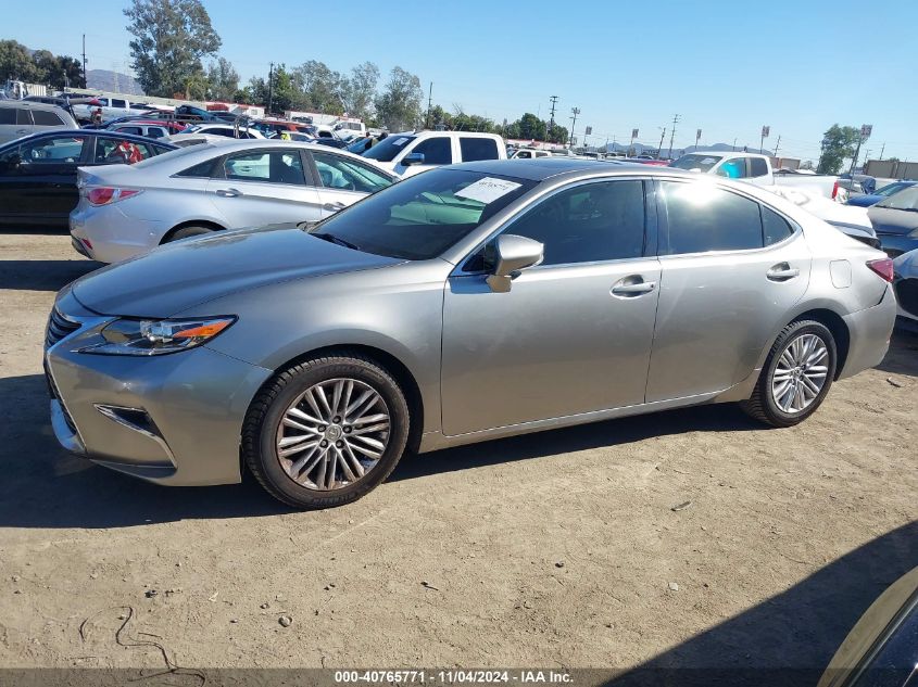 2016 Lexus Es 350 VIN: 58ABK1GGXGU014751 Lot: 40765771