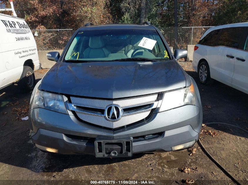 2009 Acura Mdx Technology Package VIN: 2HNYD28659H505840 Lot: 40765775