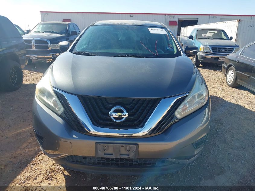 2016 Nissan Murano S VIN: 5N1AZ2MG7GN161421 Lot: 40765780