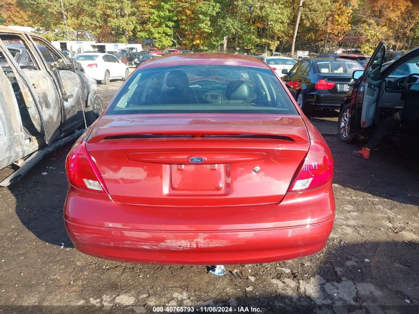 2003 Ford Taurus Ses VIN: 1FAFP55S43A232599 Lot: 40765793