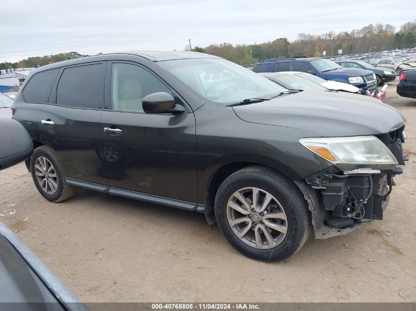 2015 Nissan Pathfinder S/Sv/Sl/Platinum VIN: 5N1AR2MN9FC630582 Lot: 40765805