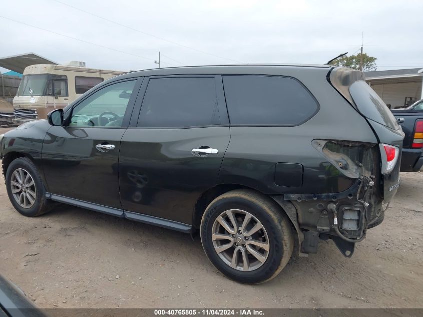 2015 Nissan Pathfinder S/Sv/Sl/Platinum VIN: 5N1AR2MN9FC630582 Lot: 40765805