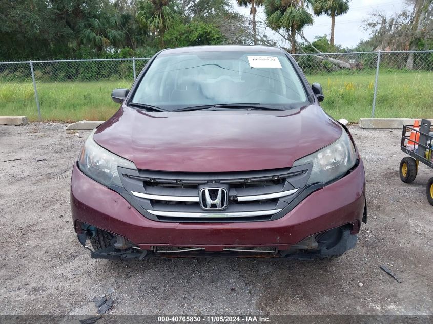 2013 Honda Cr-V Lx VIN: 5J6RM4H31DL084197 Lot: 40765830