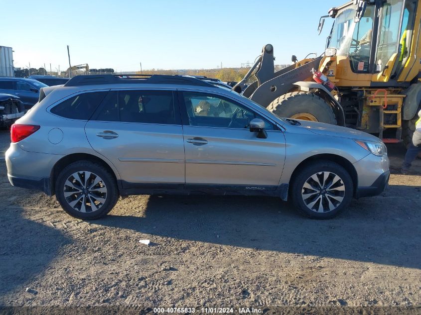 2016 Subaru Outback 2.5I Limited VIN: 4S4BSBNCXG3295808 Lot: 40765833