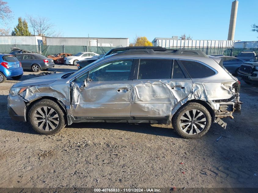 2016 Subaru Outback 2.5I Limited VIN: 4S4BSBNCXG3295808 Lot: 40765833