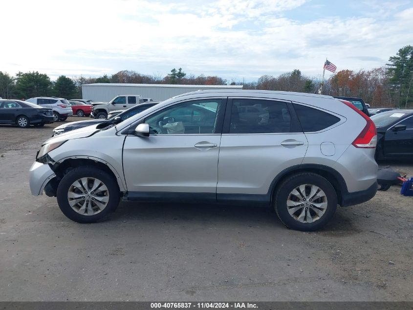 2014 Honda Cr-V Ex-L VIN: 2HKRM4H72EH667084 Lot: 40765837