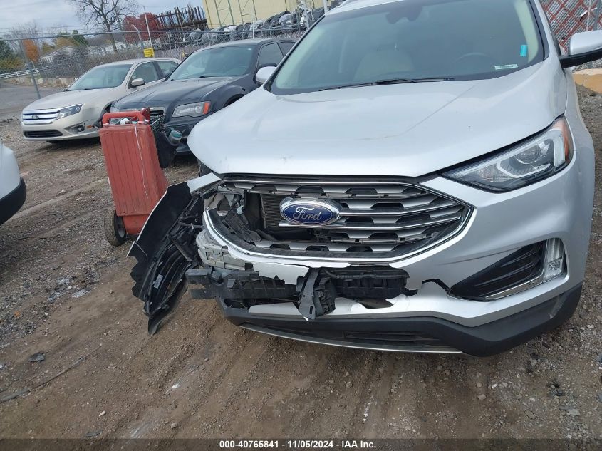 2019 Ford Edge Sel VIN: 2FMPK3J91KBB61882 Lot: 40765841