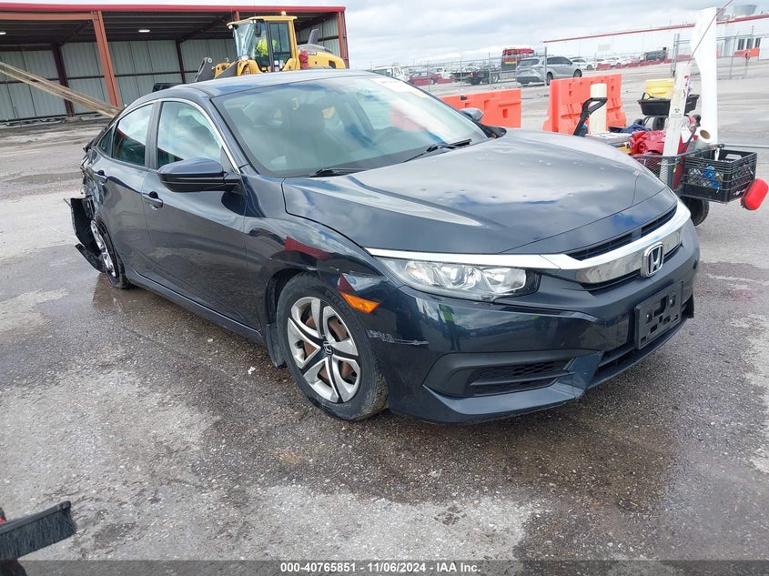 2016 HONDA CIVIC VIN: 19XFC2F51GE051055