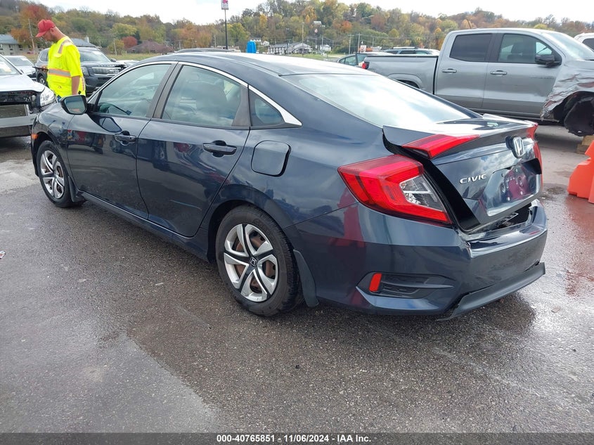 2016 HONDA CIVIC VIN: 19XFC2F51GE051055
