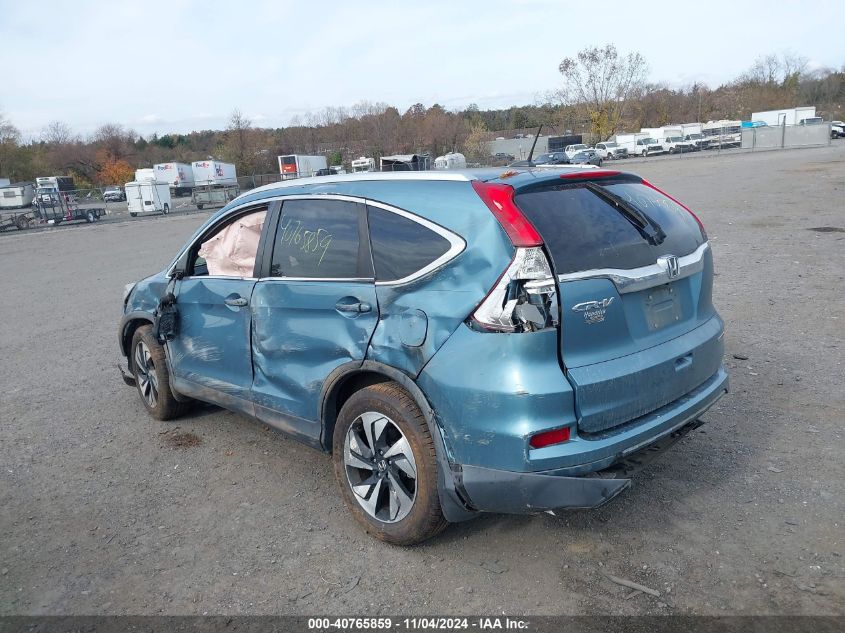 VIN 5J6RM3H95FL026837 2015 Honda CR-V, Touring no.3