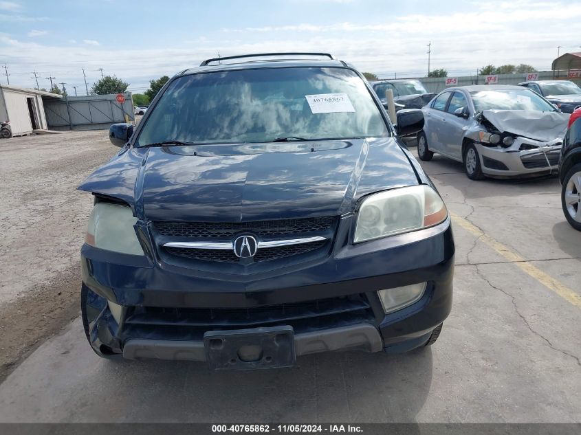 2002 Acura Mdx VIN: 2HNYD18812H510762 Lot: 40765862