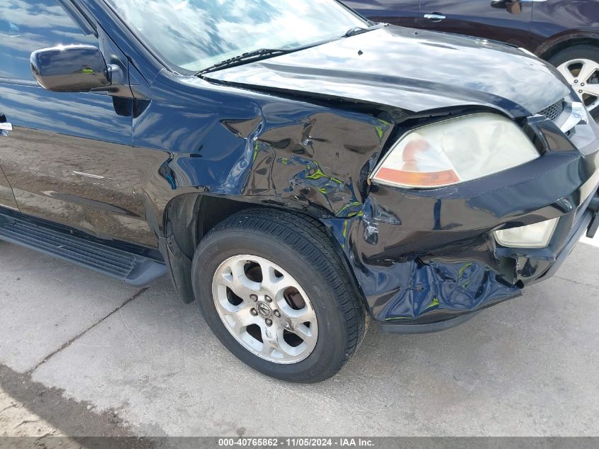 2002 Acura Mdx VIN: 2HNYD18812H510762 Lot: 40765862