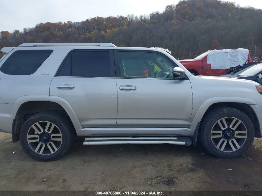 2017 Toyota 4Runner Limited VIN: JTEBU5JR9H5422222 Lot: 40765880