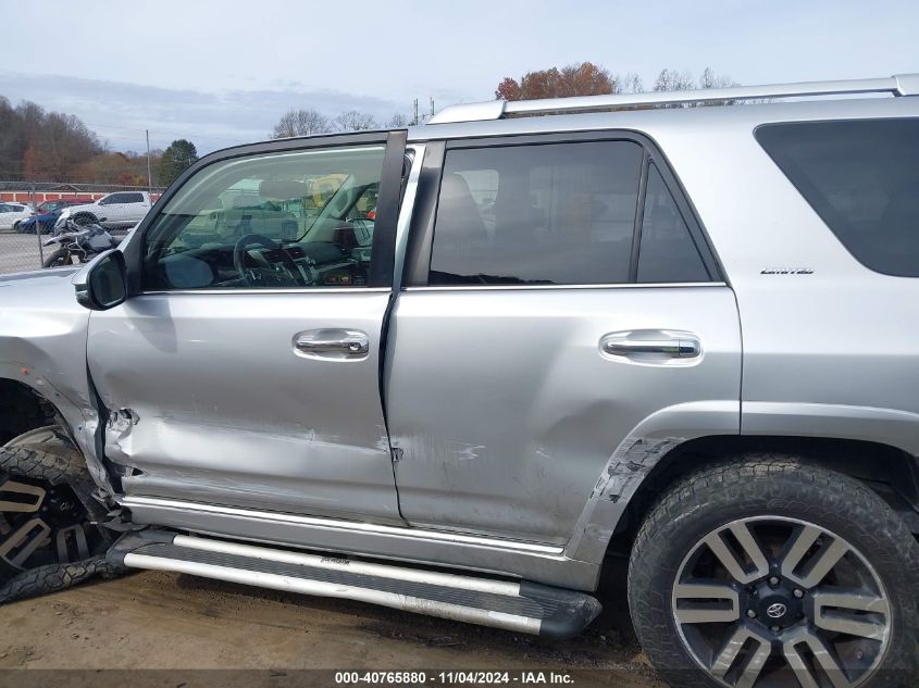 2017 Toyota 4Runner Limited VIN: JTEBU5JR9H5422222 Lot: 40765880