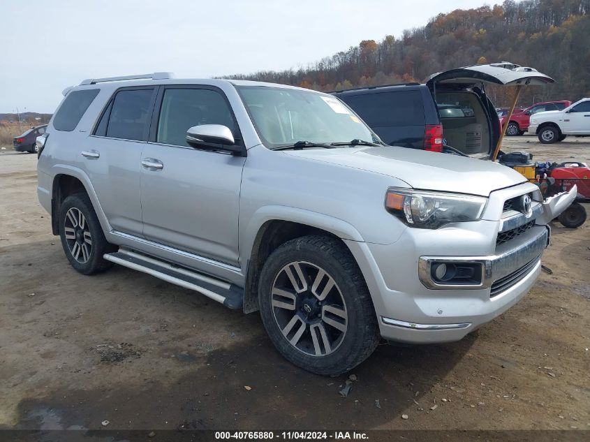 2017 Toyota 4Runner Limited VIN: JTEBU5JR9H5422222 Lot: 40765880