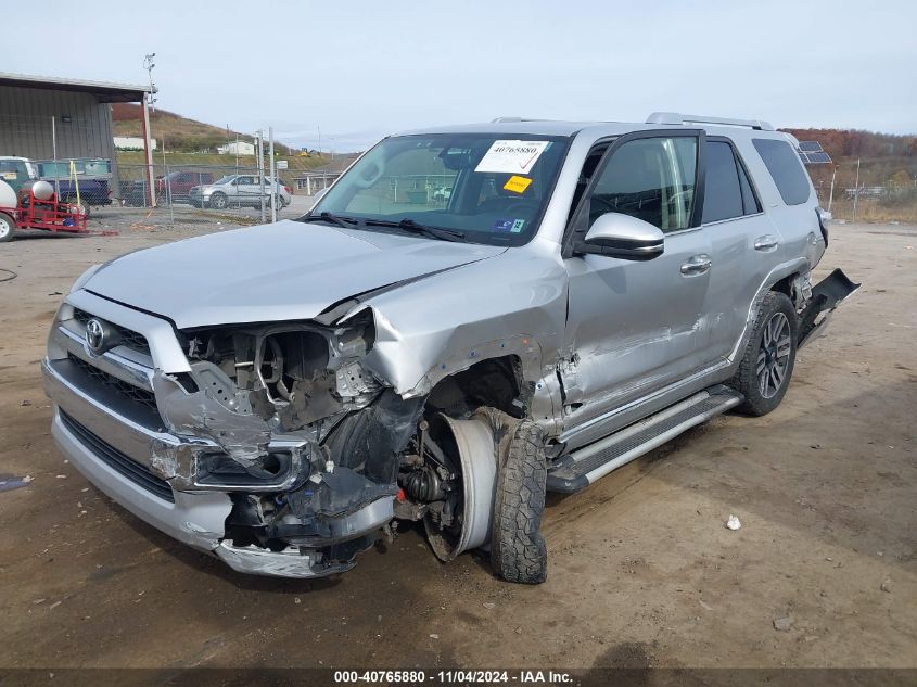 2017 Toyota 4Runner Limited VIN: JTEBU5JR9H5422222 Lot: 40765880