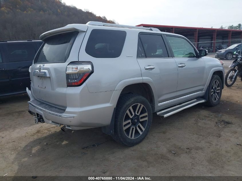 2017 Toyota 4Runner Limited VIN: JTEBU5JR9H5422222 Lot: 40765880