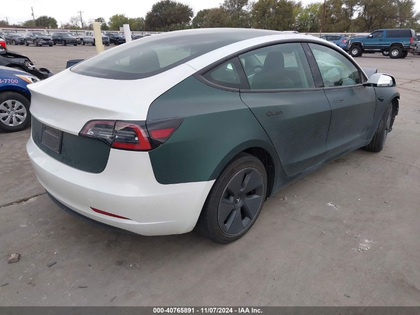 VIN 5YJ3E1EB3PF392823 2023 Tesla Model 3, Long Rang... no.4