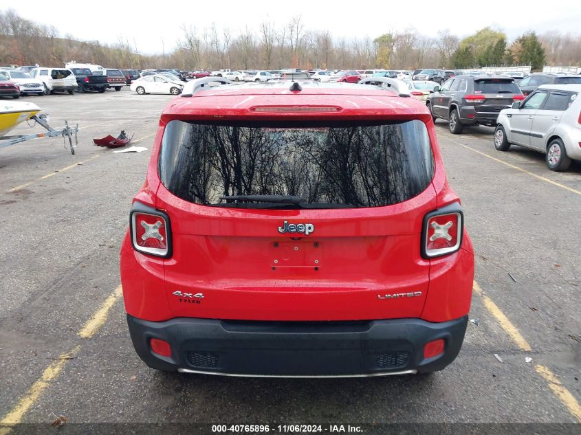 2015 Jeep Renegade Limited VIN: ZACCJBDT0FPB68557 Lot: 40765896