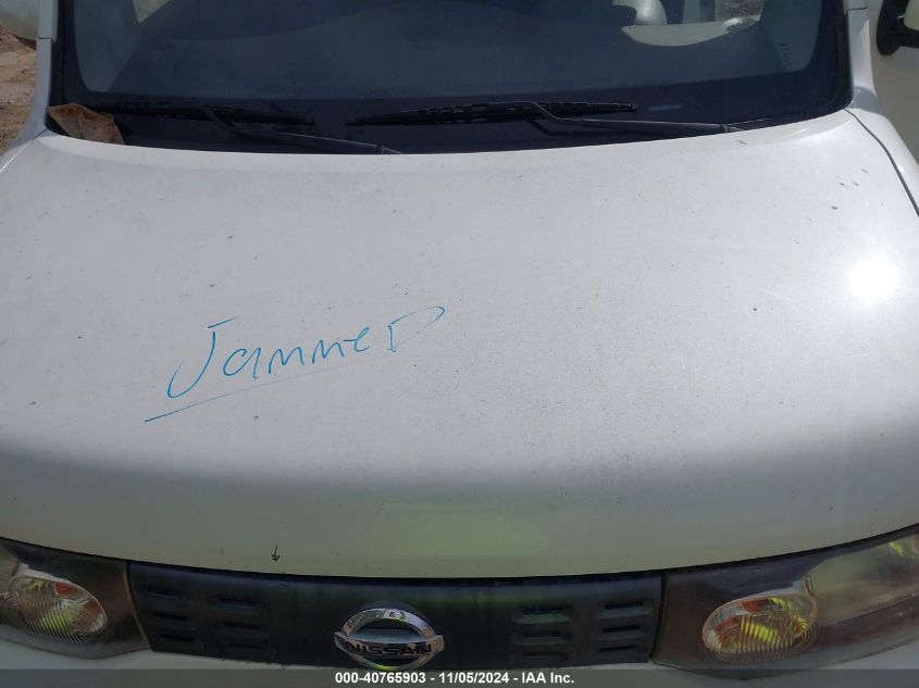 2009 NISSAN CUBE VIN: JN8AZ28R19T130801