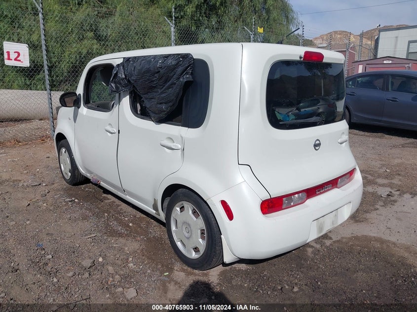 2009 NISSAN CUBE VIN: JN8AZ28R19T130801