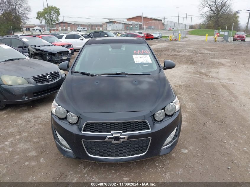 2013 Chevrolet Sonic Rs Auto VIN: 1G1JG6SBXD4191578 Lot: 40765932