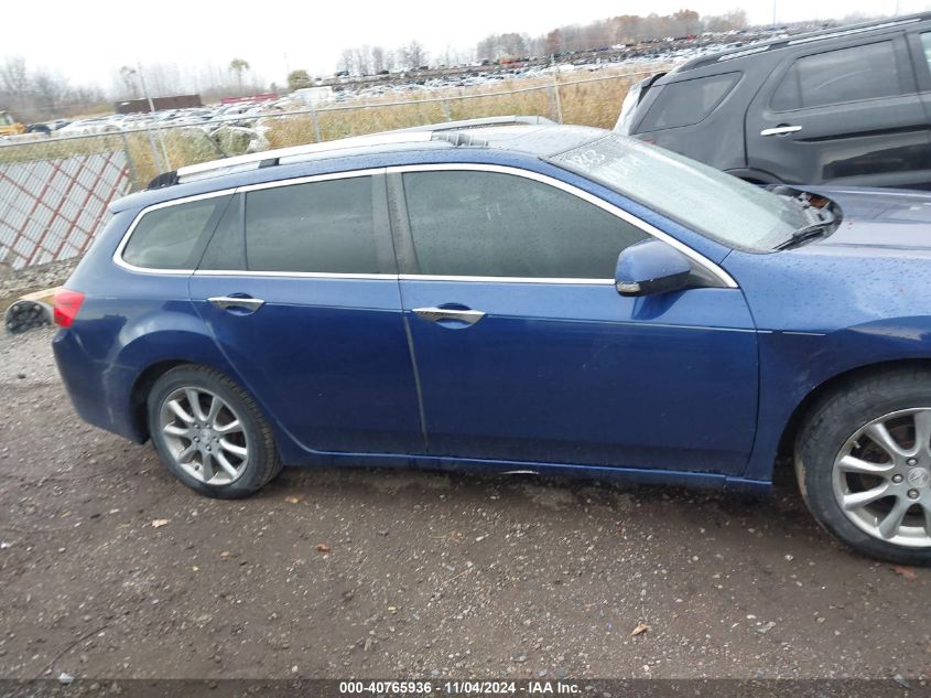 2011 Acura Tsx VIN: JH4CW2H55BC001863 Lot: 40765936