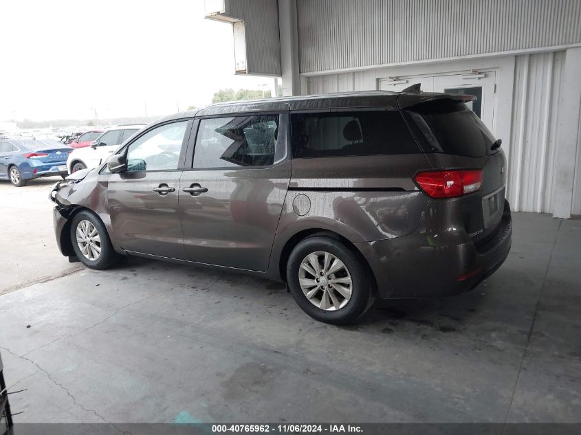 2016 Kia Sedona Lx VIN: KNDMB5C12G6148879 Lot: 40765962