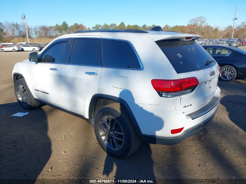 2017 Jeep Grand Cherokee Limited 4X4 VIN: 1C4RJFBG5HC862805 Lot: 40765971