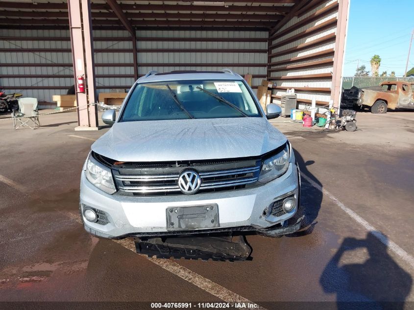 2012 Volkswagen Tiguan Se VIN: WVGAV7AX9CW610258 Lot: 40765991