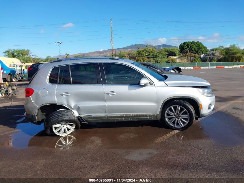 2012 Volkswagen Tiguan Se VIN: WVGAV7AX9CW610258 Lot: 40765991