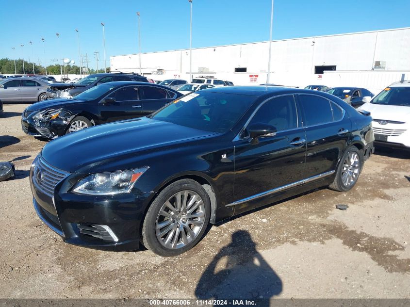 2014 Lexus Ls 460 VIN: JTHBL5EF3E5130289 Lot: 40766006