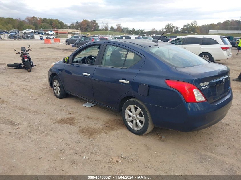 2012 Nissan Versa 1.6 Sl VIN: 3N1CN7AP7CL805443 Lot: 40766021