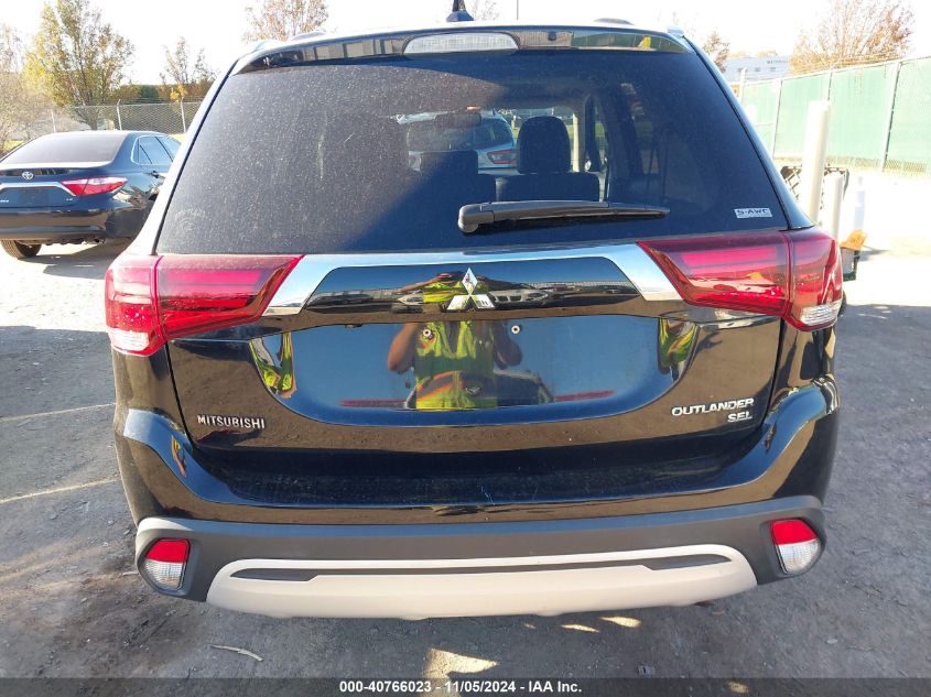 2019 Mitsubishi Outlander Sel VIN: JA4AZ3A3XKZ052068 Lot: 40766023