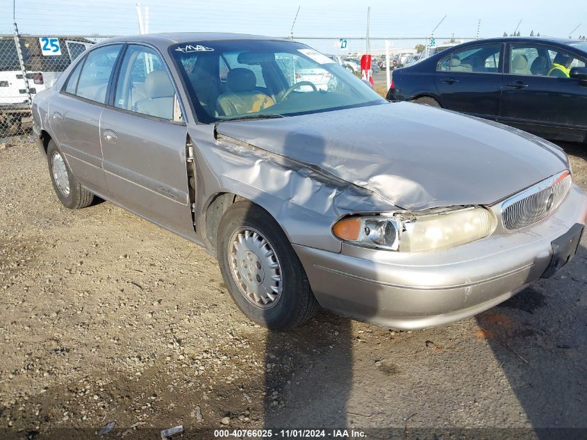 2001 Buick Century Limited VIN: 2G4WY55J911108068 Lot: 40766025