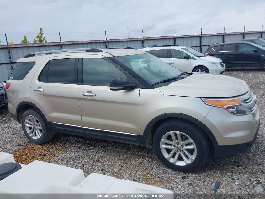 2011 Ford Explorer Xlt VIN: 1FMHK7D84BGA55725 Lot: 40766036