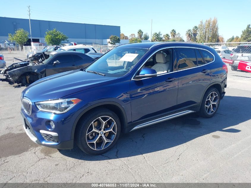 2019 BMW X1 Sdrive28I VIN: WBXHU7C58K5L10199 Lot: 40766053