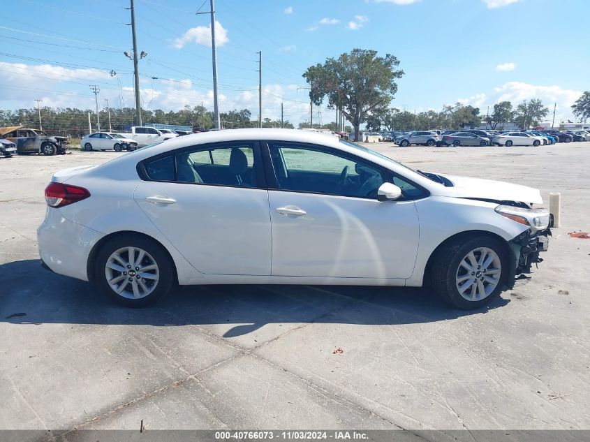 2017 Kia Forte Lx VIN: 3KPFL4A70HE015945 Lot: 40766073