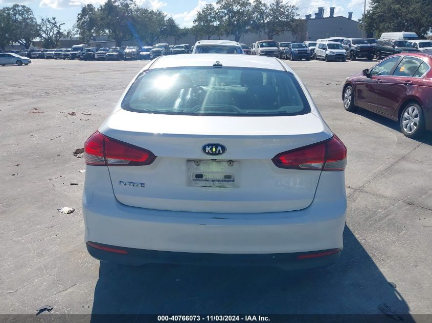 2017 Kia Forte Lx VIN: 3KPFL4A70HE015945 Lot: 40766073