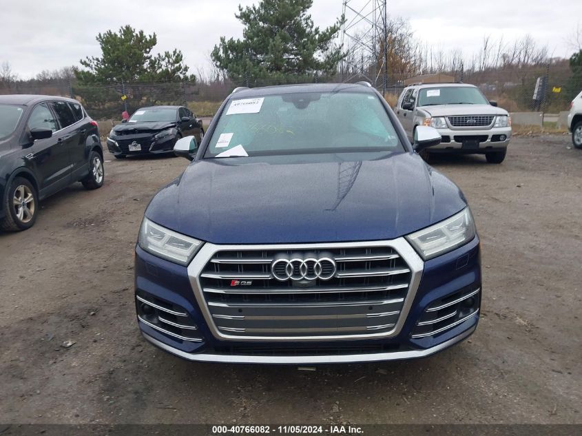 2018 Audi Sq5 3.0T Premium Plus VIN: WA1C4AFY3J2079362 Lot: 40766082