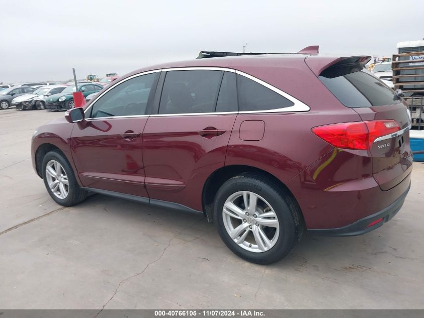 2015 Acura Rdx VIN: 5J8TB3H54FL003341 Lot: 40766105