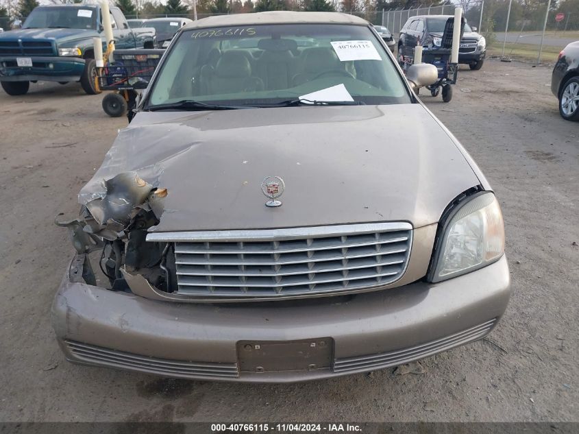 2001 Cadillac Deville Standard VIN: 1G6KD54Y91U233141 Lot: 40766115