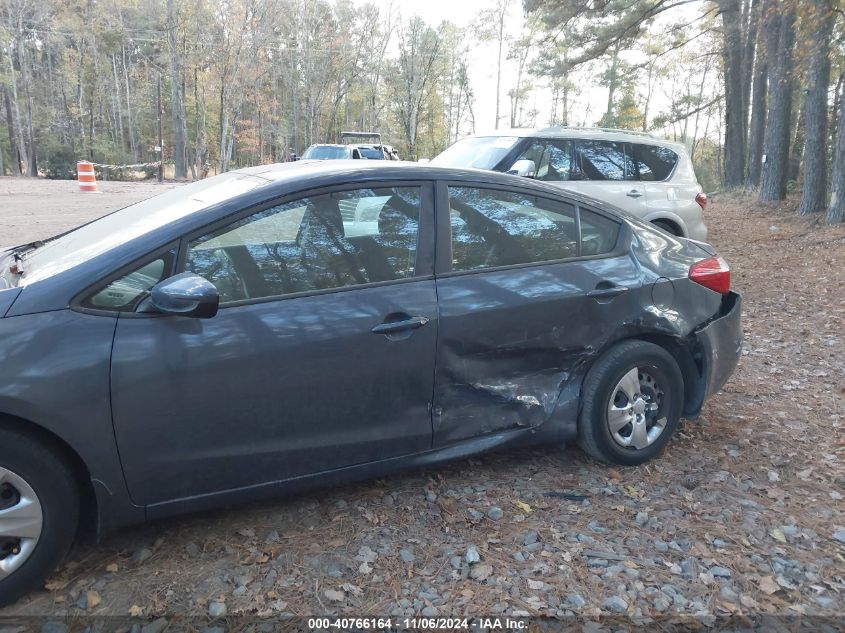 2016 Kia Forte Lx VIN: KNAFK4A63G5609267 Lot: 40766164