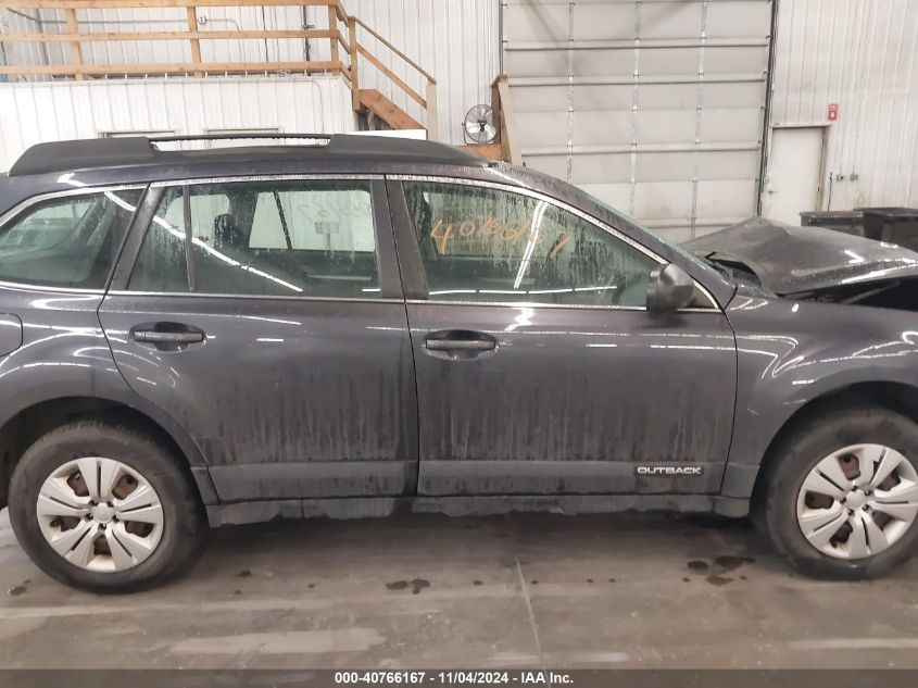 VIN 4S4BRCAC0D3276090 2013 Subaru Outback, 2.5I no.14